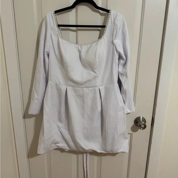 Pearl dress perfect for a bridal shower or bachelorette! - Picture 3 of 3